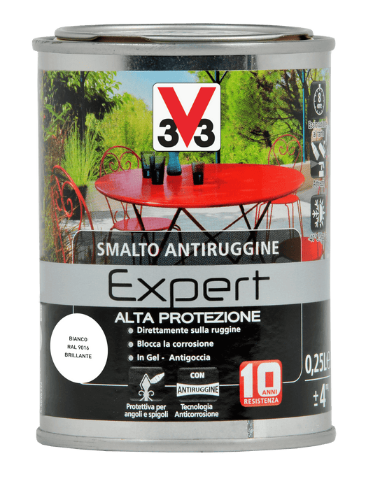 SMALTO ANTIRUGGINE EXP. BIANCO ML.250