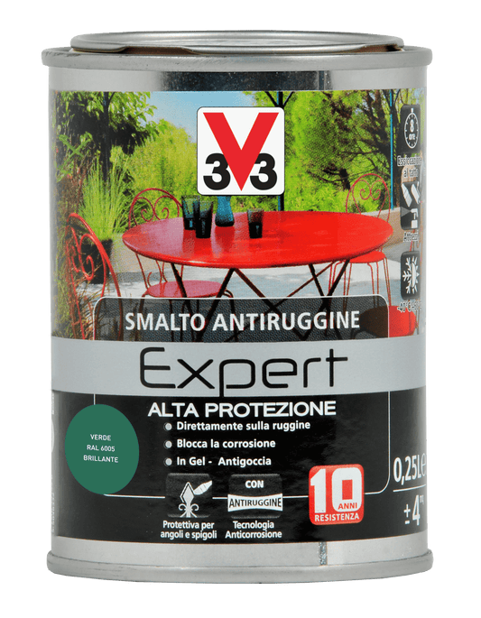 SMALTO ANTIRUGGINE EXP.VERDE ML.250