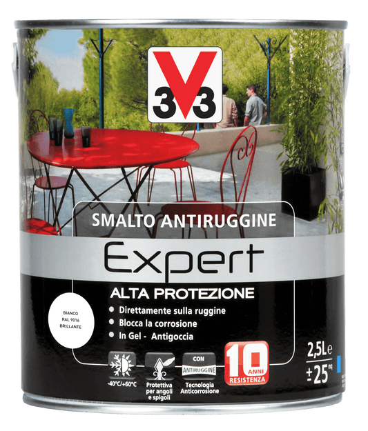 SMALTO ANTIRUGGINE EXP BIANCO LT.2,5