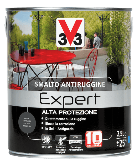 SMALTO ANTIRUGGINE EXP GRIGIO ANTR. LT.2,5