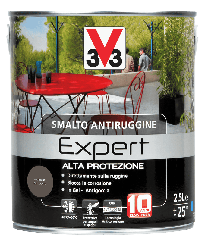 SMALTO ANTIRUGGINE EXP MARRONE LT.2,5