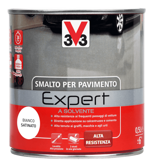 SMALTO PAV. EXP ALTA/RESIST. BIANCO ML.500