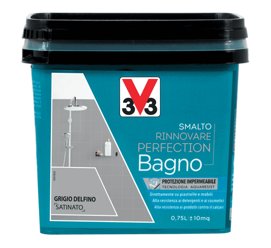SMALTO PERFECTION BAGNO GRIGIO DELF. ML.750