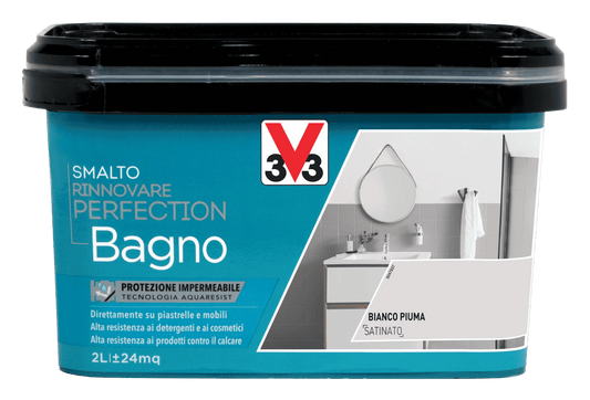 SMALTO PERFECTION BAGNO BIANCO PIUMA LT.2
