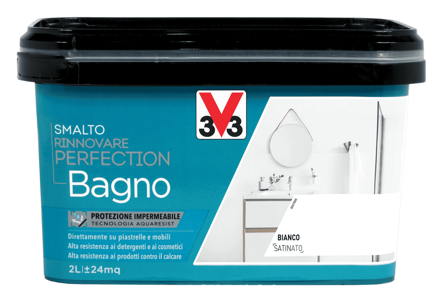 SMALTO PERFECTION BAGNO BIANCO LT.2