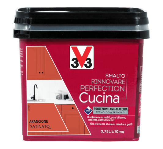 SMALTO PERFECTION CUCINA ARANCIONE ML.750