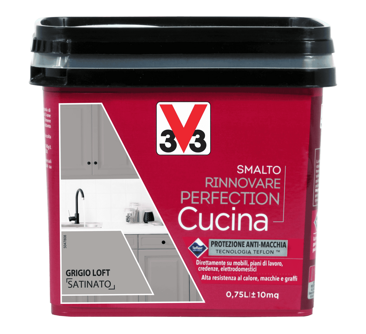 SMALTO PERFECTION CUCINA GRIGIO LOFT ML.750