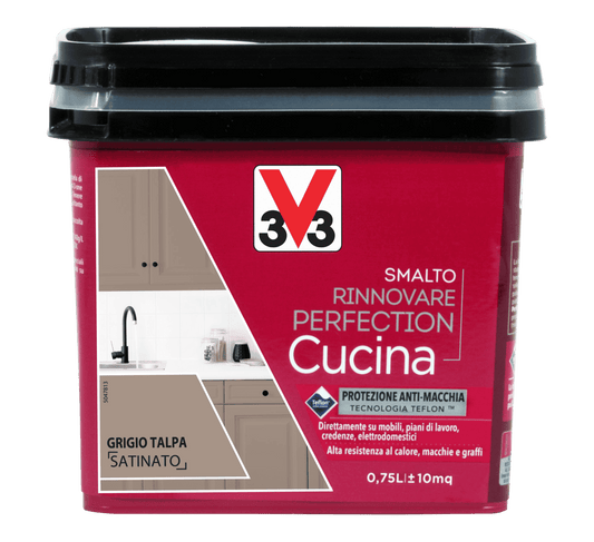 SMALTO PERFECTION CUCINA GRIGIO TAL. ML.750
