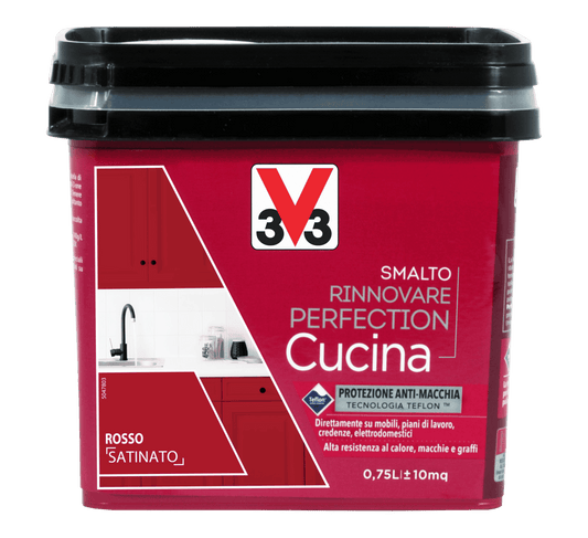 SMALTO PERFECTION CUCINA ROSSO ML.750