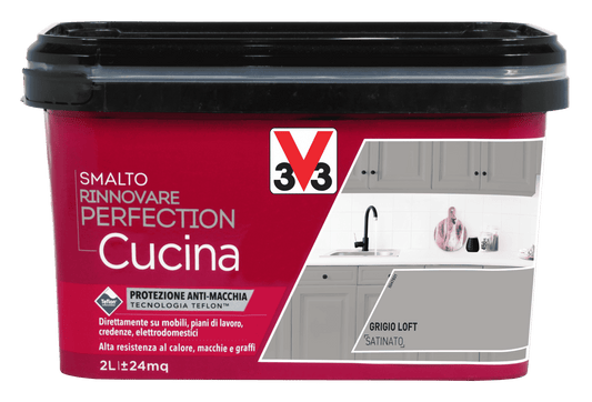 SMALTO PERFECTION CUCINA GRIGIO LOFT LT.2
