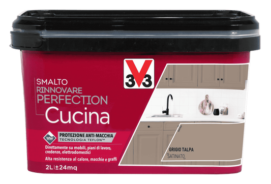 SMALTO PERFECTION CUCINA GRIGIO TALPA LT.2