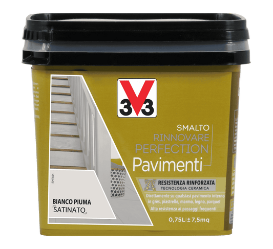 SMALTO PERFECTION PAVIM. BIANCO PIUMA ML.750
