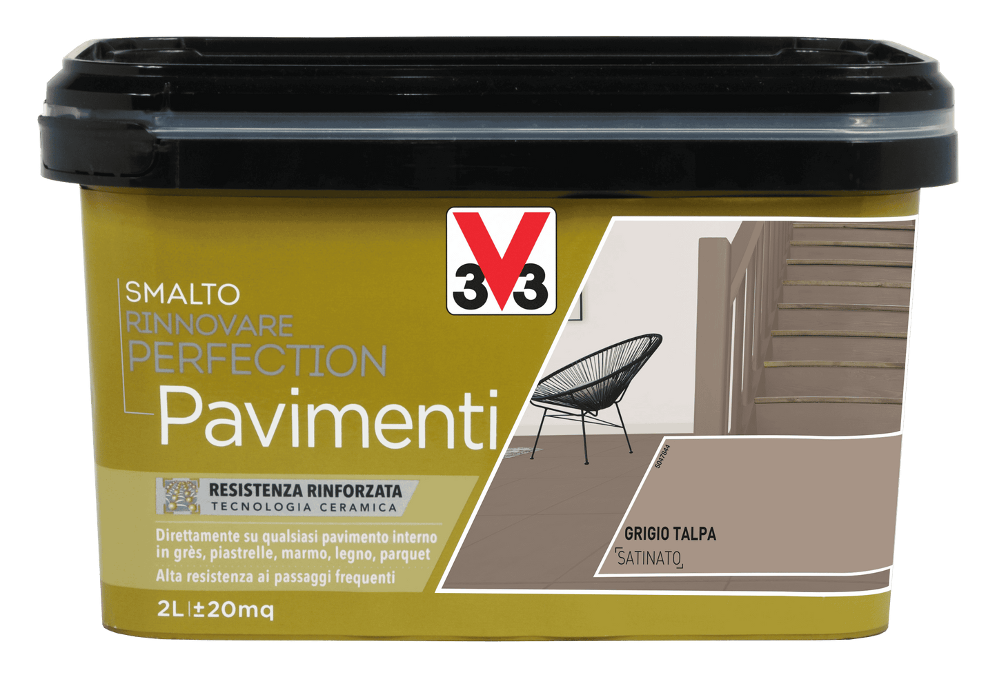 SMALTO PERFECTION PAVIM. GRIGIO TALPA LT.2