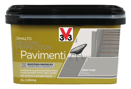 SMALTO PERFECTION PAVIM. GRIGIO TITAN. LT.2