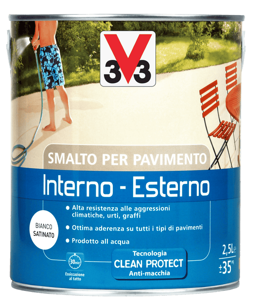 SMALTO ACQUA X PAV. I/E BIANCO LT.2,5