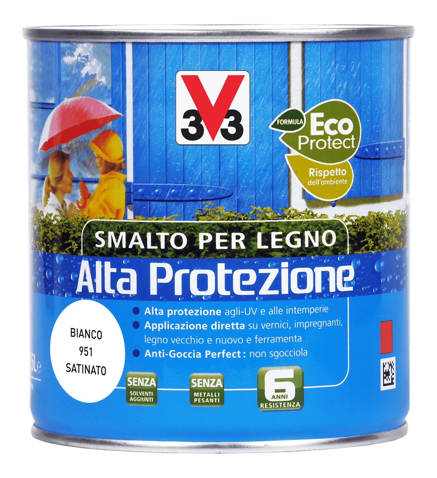 SMALTO A.P. X LEGNO BIANCO ML. 500