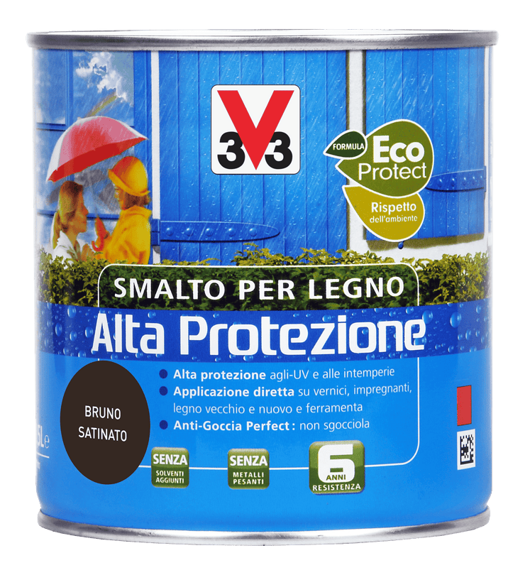 SMALTO A.P. X LEGNO BRUNO ML. 500