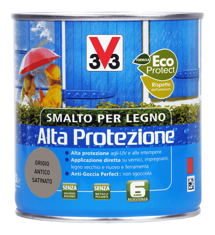 SMALTO A.P. X LEGNO GRIGIO ANTICO ML. 500