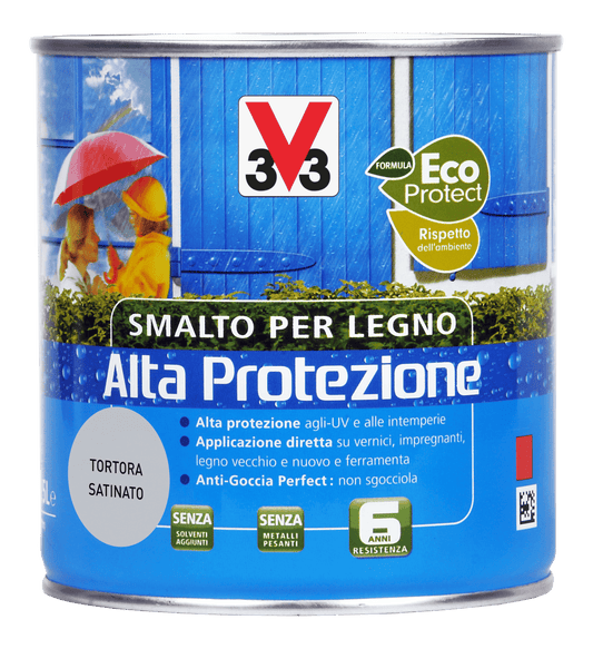 SMALTO A.P. X LEGNO TORTORA ML. 500