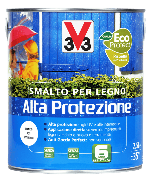 SMALTO A.P. X LEGNO BIANCO LT. 2,5