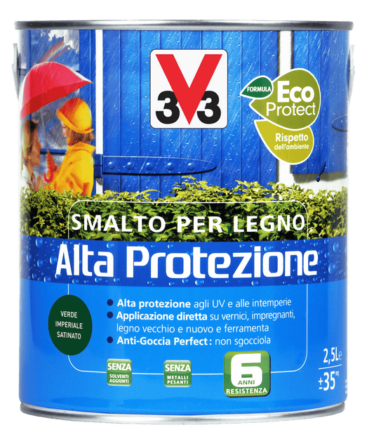 SMALTO A.P. X LEGNO VERDE IMPER. LT. 2,5