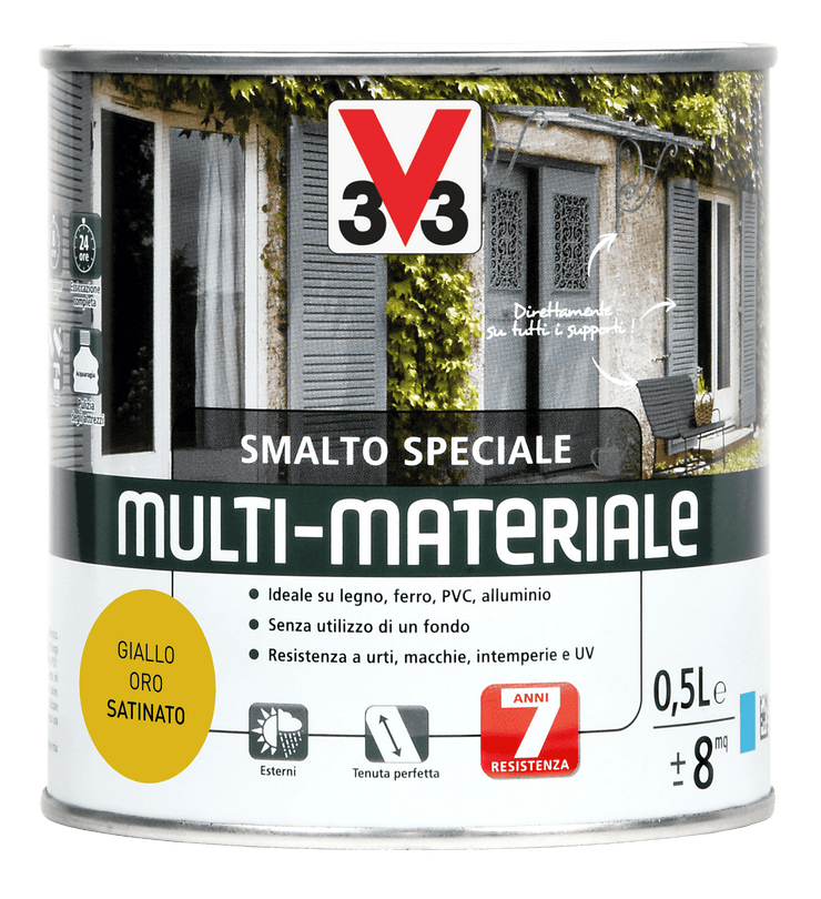 SMALTO 4 IN 1 GIALLO ORO ML.500