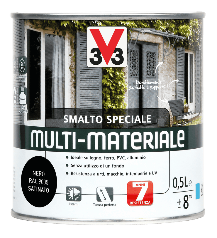 SMALTO 4 IN 1 NERO ML.500