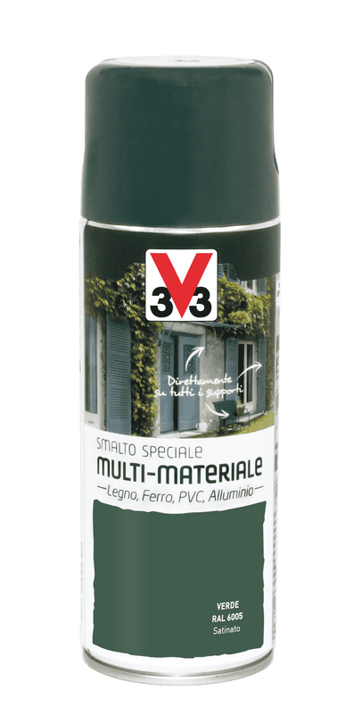 SMALTO SPRAY 4 IN 1 VERDE ML.400 RAL6005