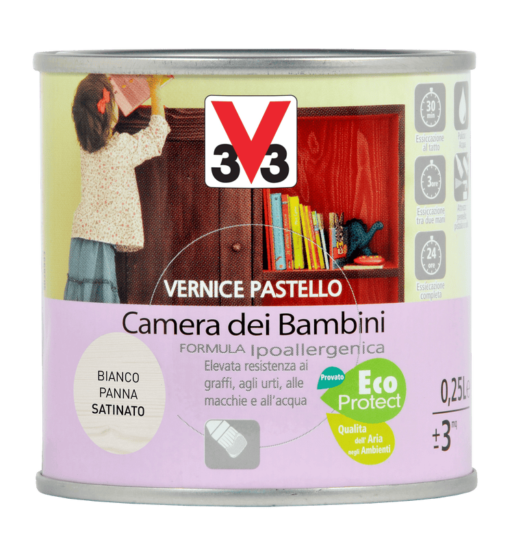 VERNICE C/BAMBINI BIANCO/PANNA ML.250