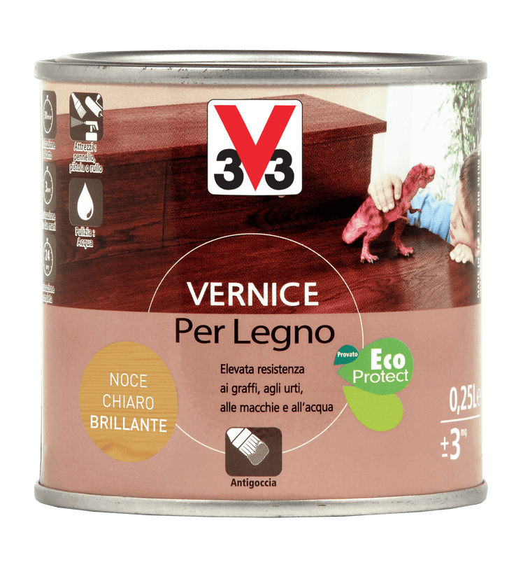 VERNIS LEGNO LUCIDA NOCE CH. ML.250