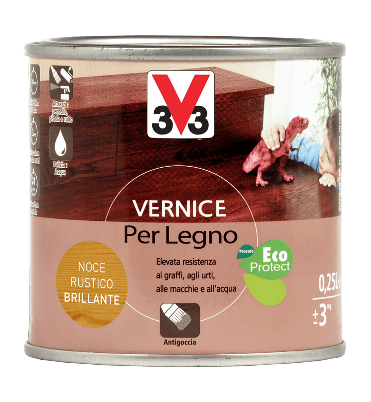 VERNIS LEGNO LUCIDA NOCE RUS. ML.250