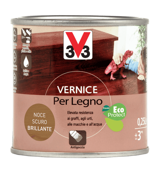 VERNIS LEGNO LUCIDA NOCE SCU. ML.250