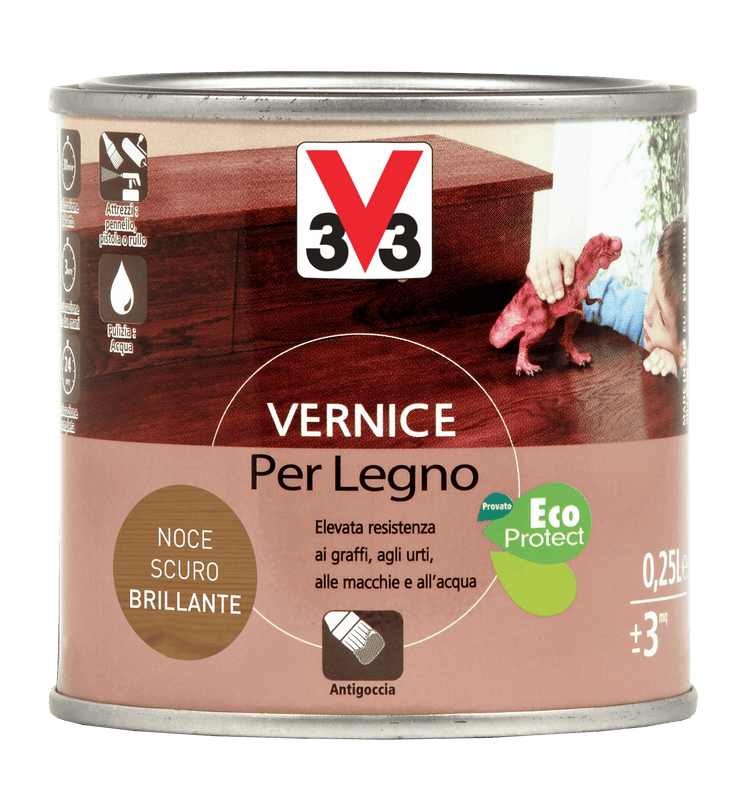 VERNIS LEGNO LUCIDA NOCE SCU. ML.250