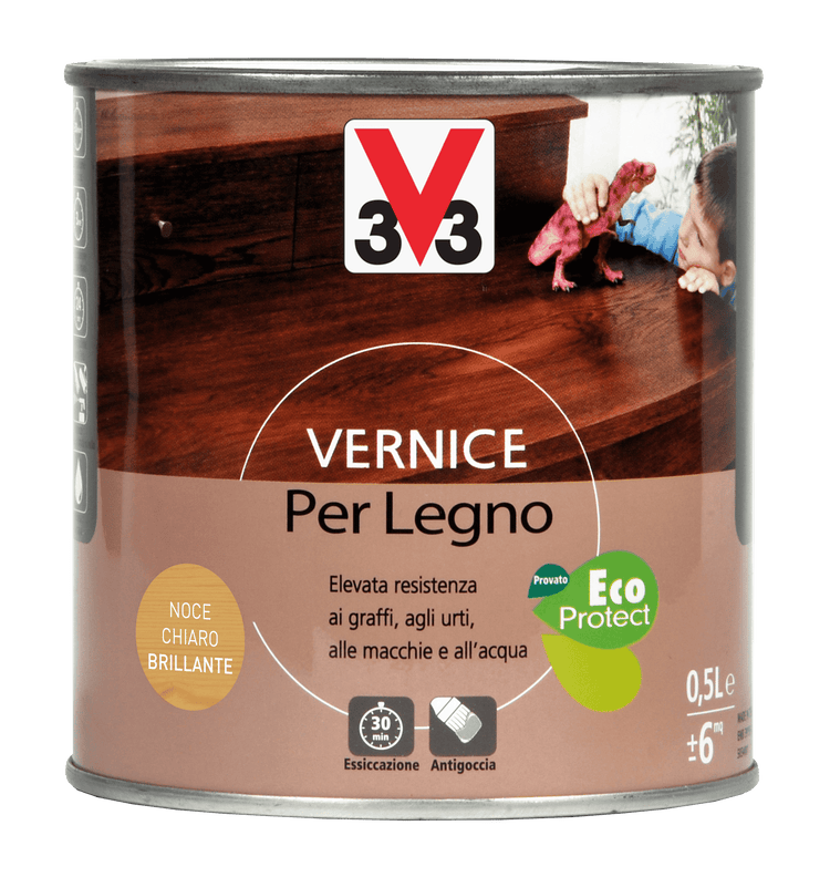 VERNIS LEGNO LUCIDA NOCE CH. ML.500