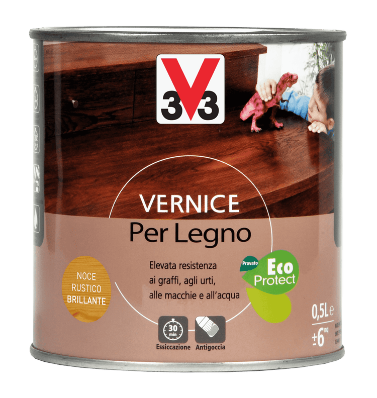 VERNIS LEGNO LUCIDA NOCE RUS. ML.500