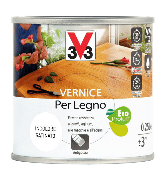 VERN.X LEGNO TRASP.OPACA ALL'ACQUA ML.250