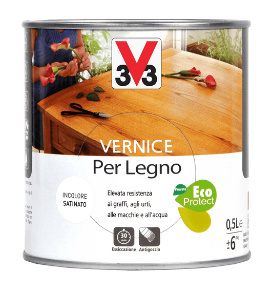 VERN.X LEGNO TRASP.OPACA ALL'ACQUA ML.500