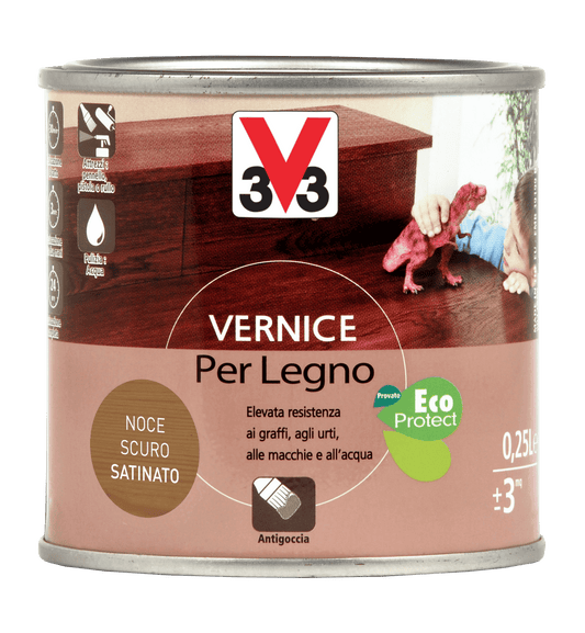 VERNIS LEGNO SATINATO NOCE SCU. ML.250