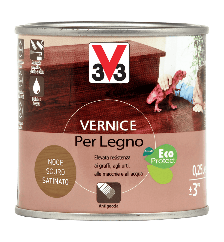 VERNIS LEGNO SATINATO NOCE SCU. ML.250